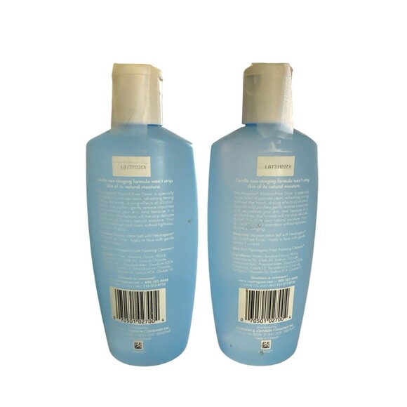 Neutrogena Alcohol Free Toner 8.5 Fl Oz New Pack of 2 - Picture 2 of 2